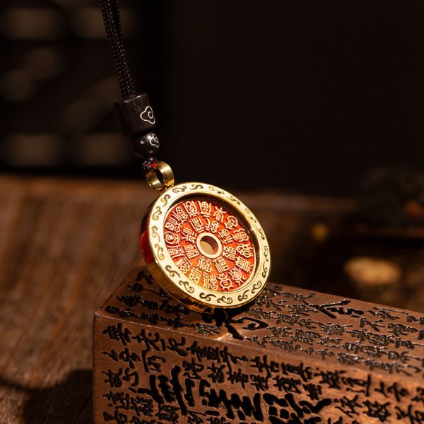Brass  Cinnabar Mountain Ghost Spends Money Gossip Copper Coins , cinnabar copper coins - Image 3