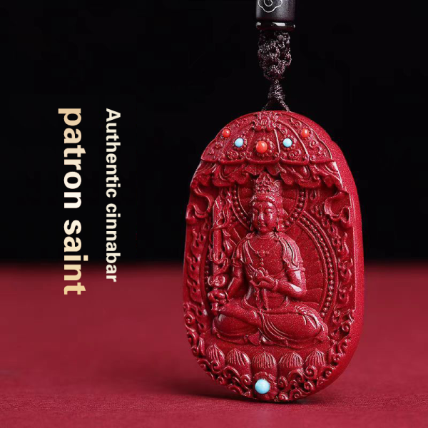 Guardian Pendant - Manjushri Bodhisattva Necklace
